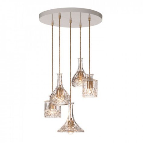The Decanterlight Chandelier by Lee Broom £1,250 www.heals.com