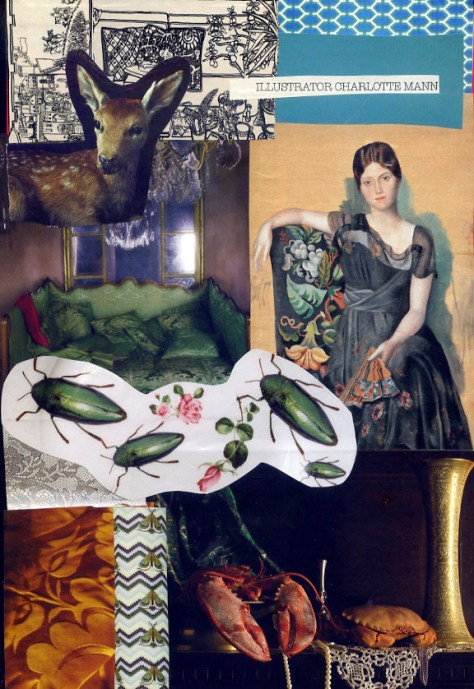 A page from my scrapbook.