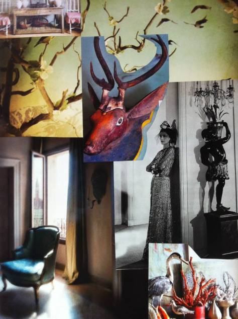 A page from one of my scrapbooks. 