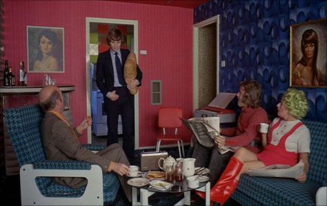 A Clockwork Orange film set. (pinterest)