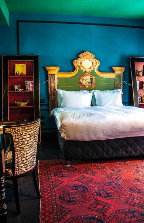 The tiny Alma Boutique Hotel in Tel Aviv features boho-chic rooms inspired by the 1920s. (travelandleisure.com)