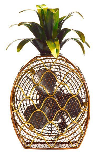 DecoBREEZE Pineapple Figurine Fan. (m.shop.nordstrom.com)