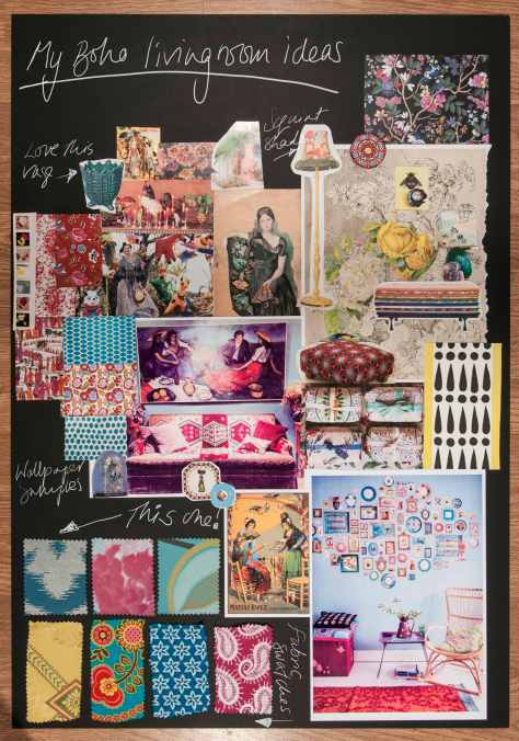 Frida-influenced moodboard. (www.molsandtatilois.com)