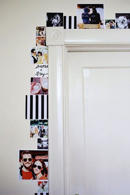 Gallery door. (pinterest)
